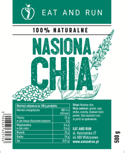 Nasiona Chia 500 g