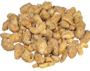 Orzechy nerkowca w karmelu z solą  500 g 